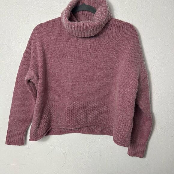 Madewell Sadler wool blend turtleneck sweater size Small - Picture 3 of 9